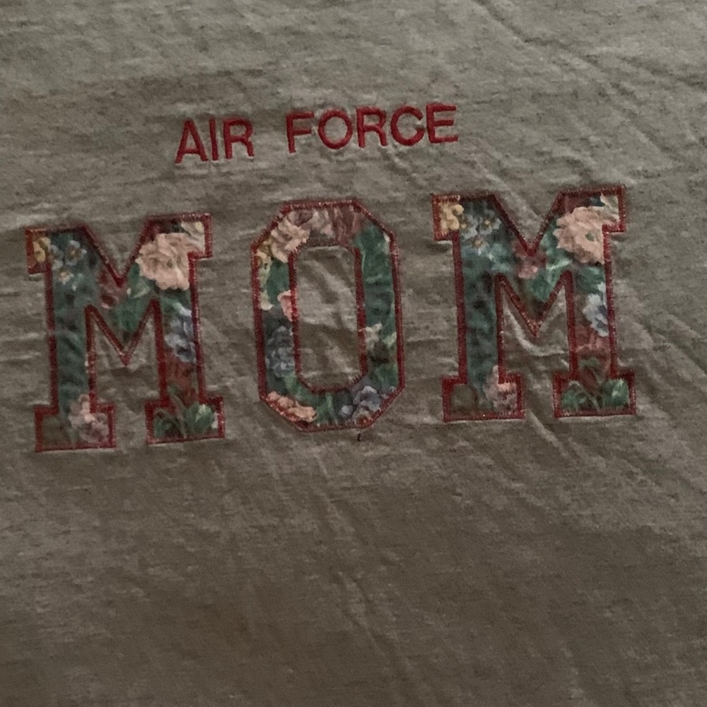 Air Force MOM customized tee shirt